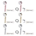 thumbnail image 3 of Graflsoa 360° Adjustable Turbo Boost Showerhead with Dual Spray Modes, Pause Switch, and Built-in Filter for Enhanced Water Pressure and Comfort, 3 of 6