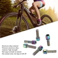 thumbnail image 4 of Stem Screws Professional Bike Handlebar Stem Screws 6pcs Mountain Bike Accessory PVD Coating, 4 of 7