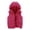 Hot Pink, variant on PMVFHDE Kids Clothes Kids' Winter Puffer Vest Sleeveless Hooded Warm Outerwear for Boys & Girls - Solid Color Cold Weather Coat Boys Coat&jacket