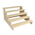 thumbnail image 2 of Xuanheng Wood Display Riser Collectibles Display Stand for Ornaments Crafts Apartment 5 Layer 40cm, 2 of 8