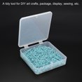 thumbnail image 5 of Unique Bargains 120x30mm Plastic Square Clear Storage Container Box with Lid, 4 Pack, 5 of 5