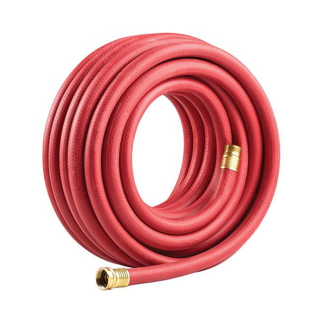 Gilmour Professional Grade 0.62” x 50’ Garden Hose, Red