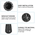 thumbnail image 4 of Unique Bargains 0.62'(16mm) Chair Feet Replacement Plastic Non-Slip Camping Chair Leg Tips Cap 4 Pack, 4 of 6