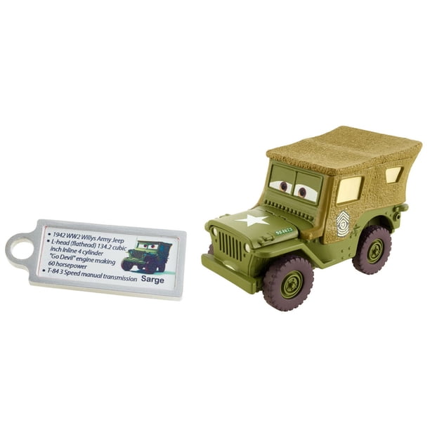 その他 Disney Pixar Cars Precision Series Sarge Disney•Pixar Cars Precision Series Sarge Vehicle - Walmart.ca