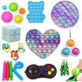 thumbnail image 1 of Fidget S Pack Sensory Push Pop Bubble Fidget S Pack For Kids Adults With Simple Dimple Stress Relief And Anti-Anxiety Tools Fidget Pack, 1 of 8