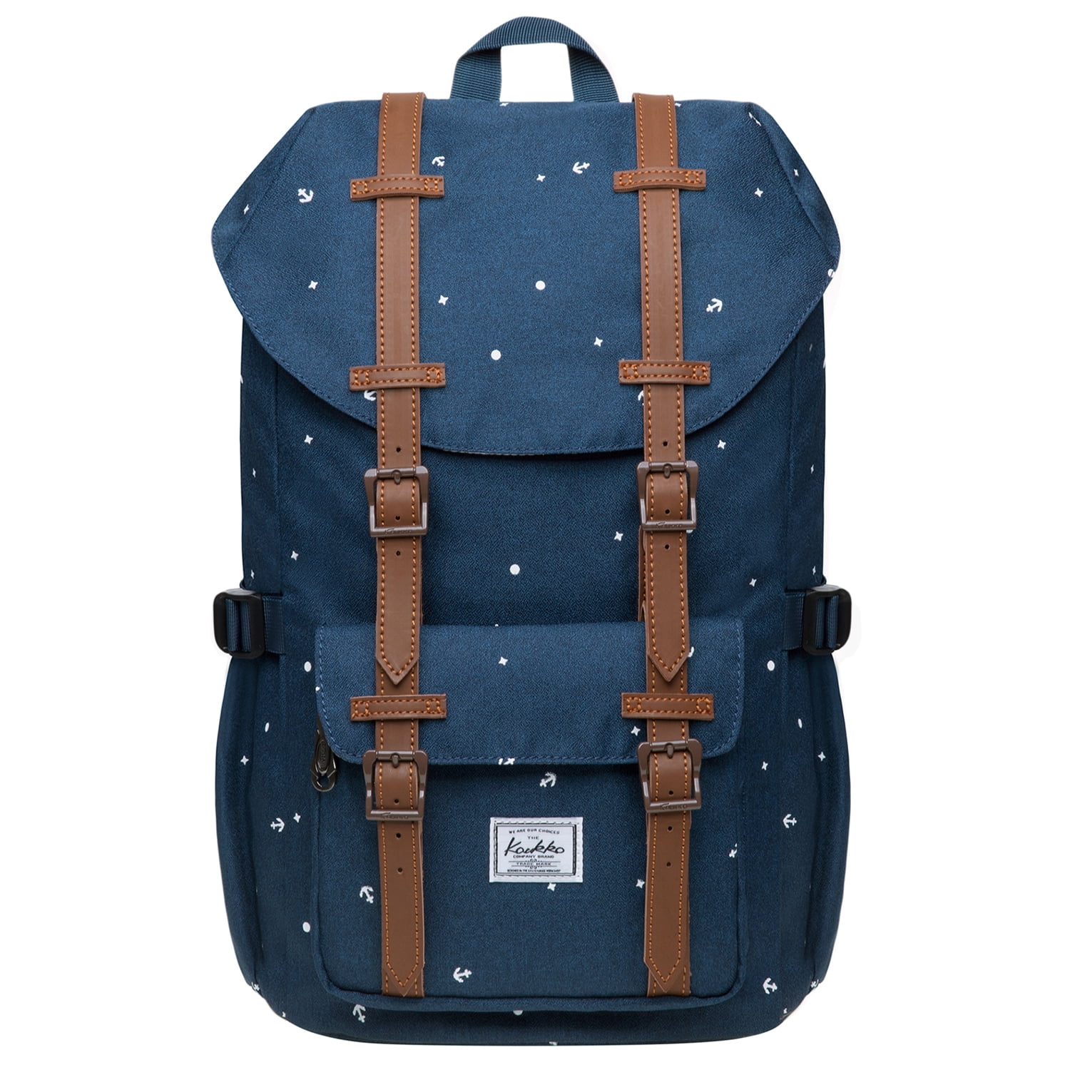 KAUKKO Laptop Outdoor Backpack, Traveling Rucksack Fits 15.6 Inch Laptop(5-13-Blue)