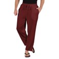 thumbnail image 1 of Inkmeso Solid Casual Bottom For Men's Lightweight Cotton Track Pants For Sleep/Workout Pajamas, 1 of 7