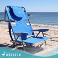 thumbnail image 4 of Ostrich Chaise Longue d'Extérieur à Dossier Inclinable 5 Positions pour la Plage (Lot de 2), 4 of 11