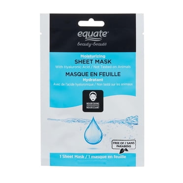Equate Beauty Moisturizing Sheet Mask with Hyaluronic Acid
