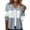 Blue, variant on Women's Hoodies & Sweatshirts Fashion Ribbed Color Block Zip Up Casual Pullover Jacket for Daily Wear Fall Winter Outerwear