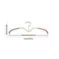 thumbnail image 3 of HOARBOEG Short Neck Hanger Non Slip Thickened Clothes Hanger Household Storage Rack Plastic Hanger Creates The Hanger Space Saving Wardrobe Universal Hanger, 3 of 7