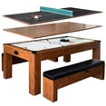 thumbnail image 1 of Ensemble de table de billard avec bancs Newport de Hathaway, 2,10 m (7 pi), 1 of 9