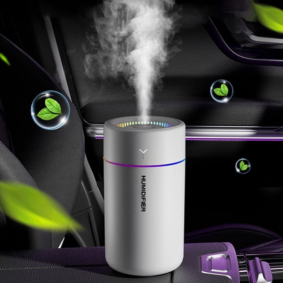 Dvkptbk Humidifier Small Portable Mini Car Humidifier USB Plug In Silent Hydration 280ml Bedroom Hydration Spray