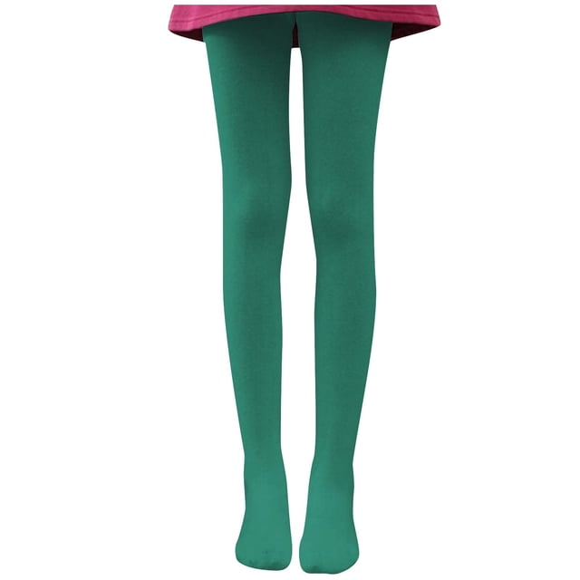 CHGBMOK Collants en Velours pour Femmes Grande Taille, Blanc
