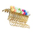 thumbnail image 2 of Maytalsory 10pack/lot Safety Protection Lovely Metal Coin Purse Frame Key Ring For Wide, 2 of 6