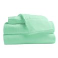 thumbnail image 1 of Comfy Bamboo World Series 4pc Microfiber Sheet Set, Full Size Bedsheet, Light Green, 1 of 6