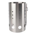 thumbnail image 1 of Allume-feu Cheminée, Allume-Feu en Acier Inoxydable Cheminée Efficace Gain de Temps pour Pique-Nique pour Barbecue, 1 of 7