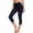 Navy Blue, variant on Swim Pants for Women Solid High Waisted Swim Capris Swimming Leggings