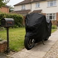thumbnail image 4 of Fwttom Motorcycle Bike Cover Waterproof Sunproof Windproof Dustproofs Universals Fits for Outdoor Indoor Parking Storage Vehicle Protection, 4 of 6