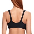 thumbnail image 2 of Curyon Womens Front Closure Underwire U-Back Unpadded Wide Strap Plus Size Bra,46D, 2 of 5