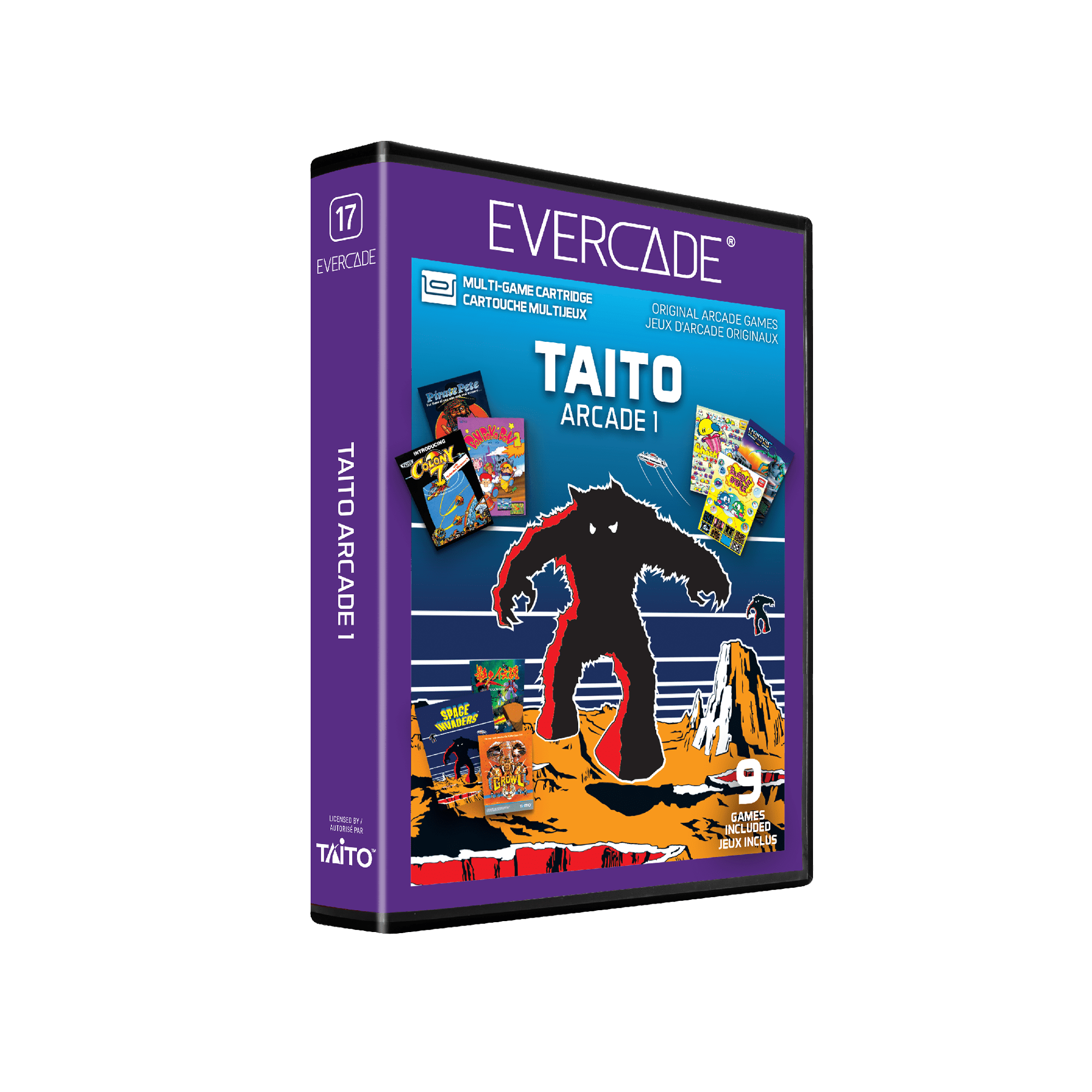 EVERCADE CARTRIDGE – TAITO ARCADE 1