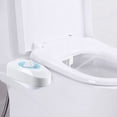 thumbnail image 1 of PRETXORVE Bidet Seat Attachment & Fresh Water Sprayer (Only Cool,Nozzle Cleaning,Non-,Adjustabl-e Pressure,Female Wash), 1 of 9