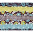 thumbnail image 5 of oneOone Cotton Flex Brown Fabric Floral Craft Projects Decor Fabric Printed By The Yard 40 Inch Wide, 5 of 5
