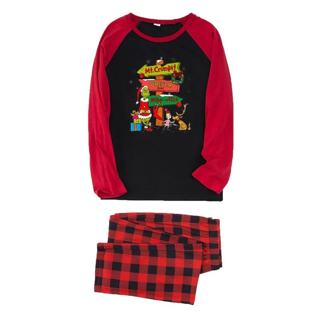 Pyjamas de Noël Assortis pour Hommes Ensembles de Pyjamas de Vacances pour la Famille