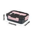 thumbnail image 3 of TIMIFIS Lunch Boxes Heat Resistance Lunch Box Leak Proof Sealed Compartment Lunch Box Microwave and Freezer Safe Individual Compartments for Food Storage Kitchen Gadgets, 3 of 6