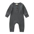 thumbnail image 1 of Girls Knitted Romper One-piece 0-18Months 8 colors, 1 of 5