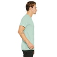 thumbnail image 3 of Bella Canvas Mens CVC Jersey Tee, XS, Heather Prism Mint, 3 of 3