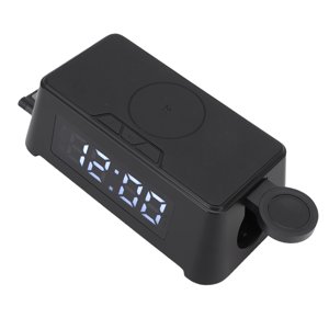 Alarm Clock Wireless Charger, Wireless Charger Multifunctional Watertight Charging Port  for Phone