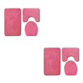 thumbnail image 3 of Baohd 3pieces Multi-functional Non-Slip Chenille Bath Rug Any Bathroom Eco-friendly PJ210611-B004 2Set, 3 of 6