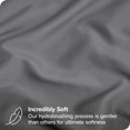 thumbnail image 3 of Bare Home Body Pillowcase - Envelope Closure - Ultra Soft - Double Brushed - Gray, 3 of 6