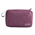 thumbnail image 1 of Makeup Bag Portable Hook Design Polyester Multiple Compartments Travel Cosmetic Organizer for Women, 1 of 10