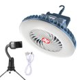 thumbnail image 2 of LJNYFDC Hidden Hook Camping Light Solar Camping Lantern with Adjustable Speed Strong Wind Low Noise Dimmable Super Bright LED Light, 2 of 6