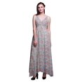 thumbnail image 1 of Bimba Robe de Plage Bohème Longue Sans Manches à Bretelles Imprimée pour Femmes - Petit, 1 of 6