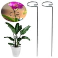 thumbnail image 2 of Fasiaou Metal Plant Trellis, 16 Inch Climbing Frame for Potted Plants, Flowers, Vines, Indoor Outdoor Garden Support, Rust Resistant,1PC, 2 of 4