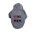 thumbnail image 2 of LSLJS Dogs Sweatshirt Pet Supplies Dog Clothes Fleece Cloth Mommy Pet Sweater Teddy Clothes Spring Fall Winter, Polyester Pet Sweatshirt, 2 of 6