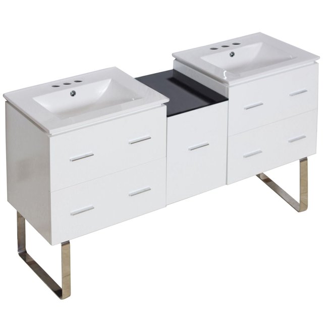 American Imaginations 61.5-in. W Vanity SetAI-18996