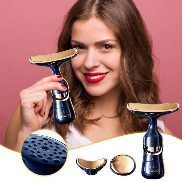 HOARBOEG Three Lifting And Tightening Beauty Instrument, Wrinkle Reducing And Neck Beautifying Household Instrument, Skin Rejuvenation And Face Comprehensi Clearance Sale