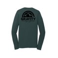 thumbnail image 2 of Gravity Outdoor Co. Performance Long Sleeve Shirt - Dark Green - Black Logo - XL, 2 of 2