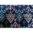 thumbnail image 4 of oneOone Tissu en Coton et Soie Damas Ikat Imprimé 1 Yard 42 Pouces de Large, 4 of 4