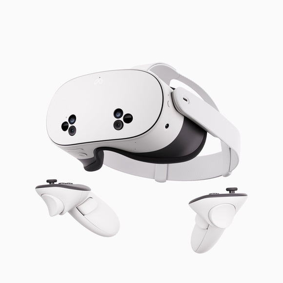 Refurbished Meta Quest 3S Virtual Reality Headset, Wireless, Mixed Reality, Snapdragon XR2 Gen 2, 256GB