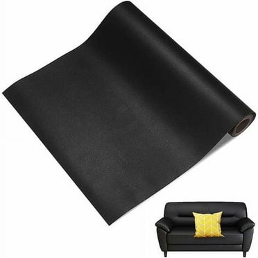 Leather Adhesive Roll, Leather Repair Patch, Faux Leather Sticker, Leather Repair Patch, Leather Patch Kit, For Repairing and Renovating Leather Sofa Furniture Car Seat, 35 x 137 cm