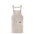 thumbnail image 2 of Ynlkorvg Apron Sleeve All Pure Polyester Cotton Canvas Apron Advertising LOGO Printing Manicure Waist Home Kitchen Restaurant Work Clothes, 2 of 4