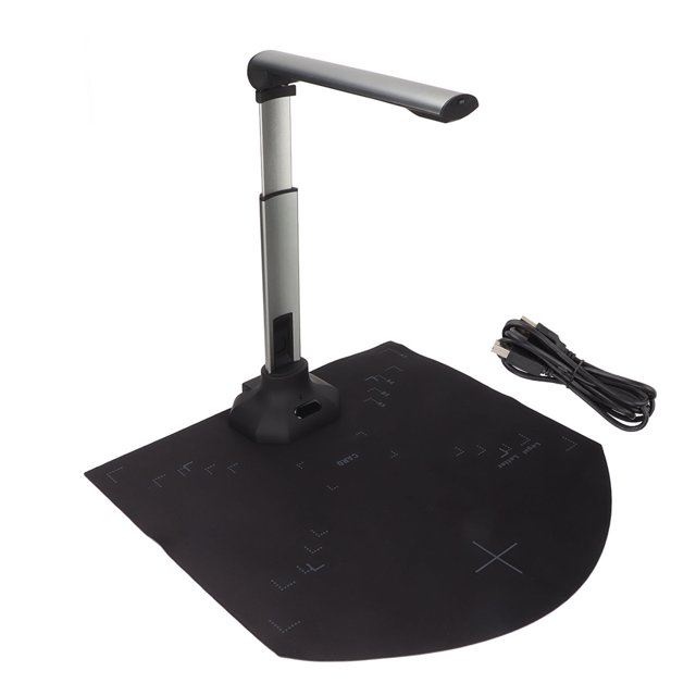 Caméra Portable pour Documents, Caméra pour Documents 12 Millions, Scanner de Documents à Réponse Rapide