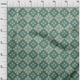 thumbnail image 3 of oneOone Polyester Spandex Dusty Teal Green Fabric Damask Sewing Material Print Fabric By The Yard 56 Inch Wide, 3 of 5