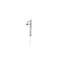 thumbnail image 2 of ziyahi Model Train Lamppost with Ladder Home Landscape Decorations LED Railway Light Miniature Single-Head Track Lamp Table Toys Gray（Scale 1:50） Black（Scale 1:160）, 2 of 6