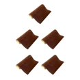 thumbnail image 2 of Decodeary Elegant Flannel Fabric Peel Sticker Paper Liner for Costumes Delicate and Charming Brown 15.75 Inchx58.27 Inch 5Set, 2 of 6